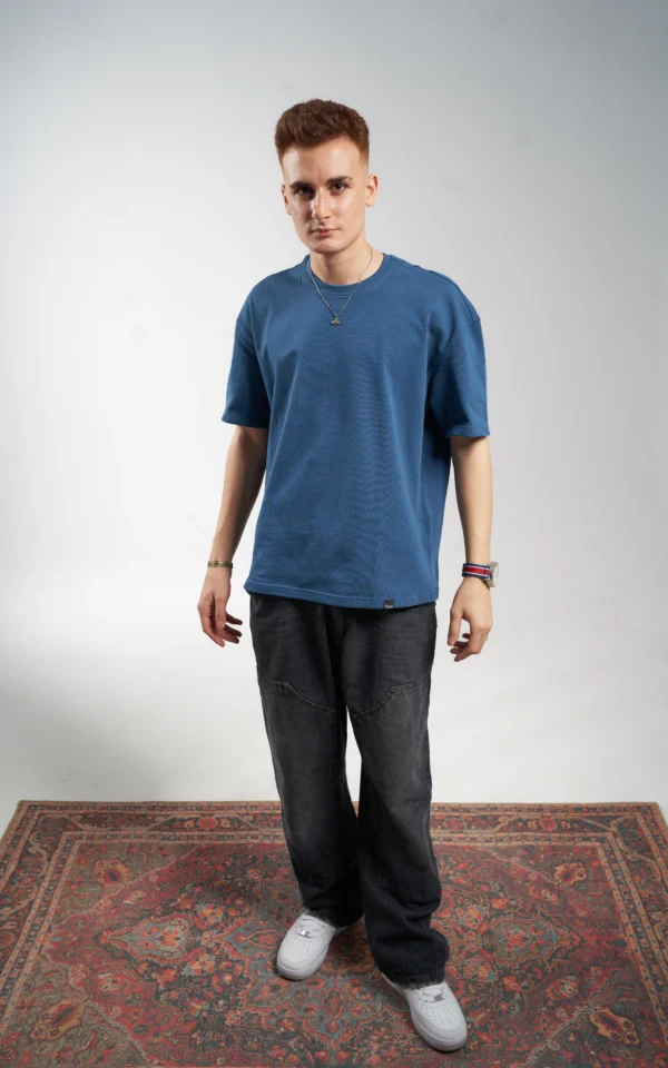 Èlevè ChillVibe Oversized Tee – Basic Thai Edition - Aegean