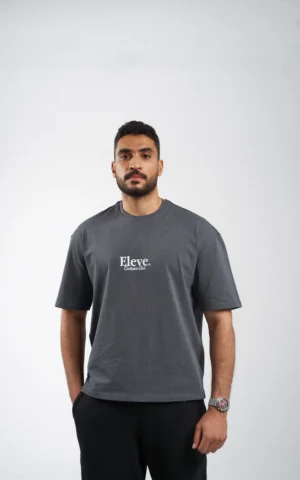 Èlevè ChillVibe Oversized Tee - Gray