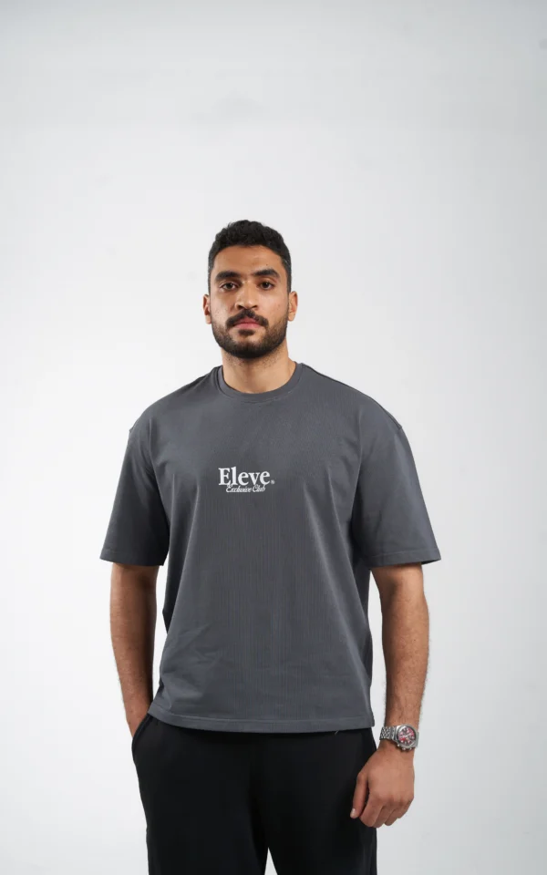 Èlevè ChillVibe Oversized Tee - Gray