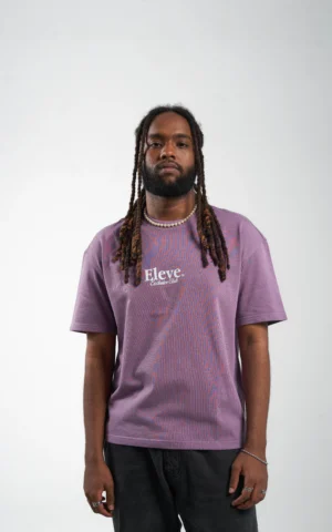 Èlevè ChillVibe Oversized Tee - Lavender