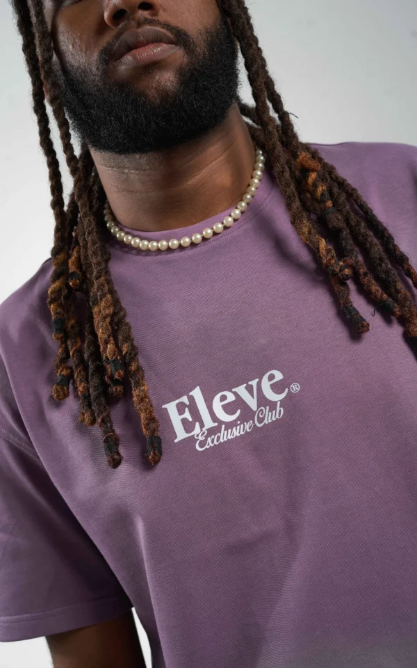 Èlevè ChillVibe Oversized Tee - Lavender - Image 3